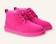 Authentic New UGG brand Women's Neumel Carnation Pink Chukka Ankle Boots Shoes