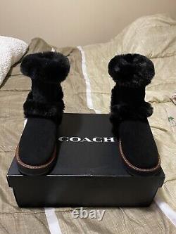 BRAND NEW Coach boots Size 5.5 AUTHENTIC. Never Been Worn And Comes With Box