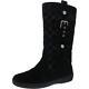 Coach Womens TULLIP Black Winter & Snow Boots Shoes 7.5 Medium (B, M) BHFO 3094