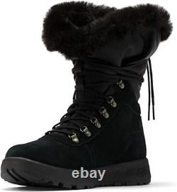 Columbia Women's Slopeside Village Omni-Heat Hi Snow Boot Size 9.5M Black