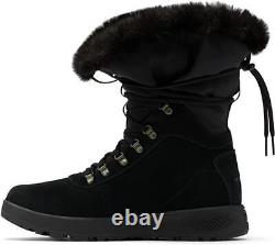 Columbia Women's Slopeside Village Omni-Heat Hi Snow Boot Size 9.5M Black