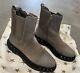 Free People Platform Studded Suede Faux Leather Chelsea Boot Womens Size 9.5