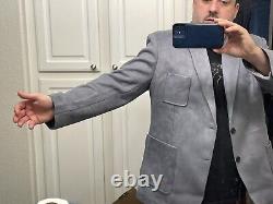 Mens Suits Notch Lapel Formal Business Cocktail Party Blazer Coat Jacket Custom