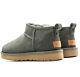 NEW Authentic UGG Classic Ultra Mini Women's Winter Ankle Boots Forest Night