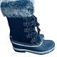 NEW Eddie Bauer Black Suede Waterproof Lace Up Hunt Pack Boots SZ 8.5