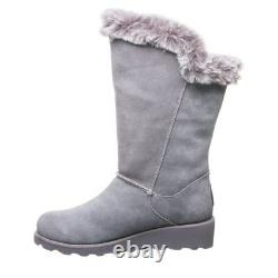 NIB Bearpaw Genevieve Women's Waterproof Boots Grey Fog Size 9