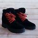 NWOT Aquatalia Suede/Leather/Faux Fur Hiking/Outdoor Boots/Booties Lace Up Front