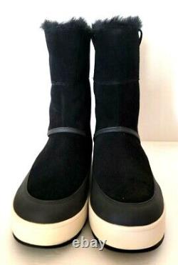 New Koolaburra By Ugg Tynlee Pull-on Black Boots Us 10,11 S/n 1114732