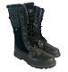 Nexgrip Ice Jenna 3.0 Cleat Boots Suede Leather Lace Up Snow Boots, Size 12Black