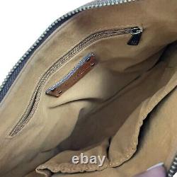 Patricia Nash Avellino Basketweave Tan Genuine Leather Crossbody Bag
