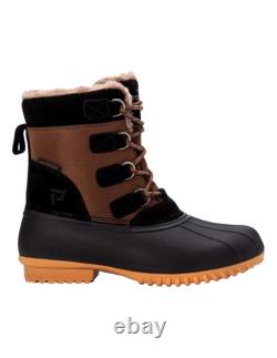 Propet Outdoor Boots Womens Ingrid Waterproof Faux Fur WBX072NPNB