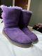 Purple Bailey Bow Ugg boots Size 6 WILL TAKE 100 FOR IT