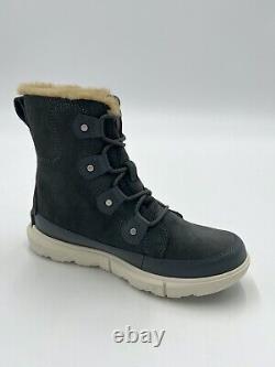 SOREL Explorer II Joan Boots 9.5 Grill Fawn Suede Leather NL4462-028 NEW