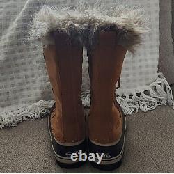 SOREL Joan Of Arctic Heavy Snow Boots Women's 10 Faux-Fur Suede Waterproof NWOT