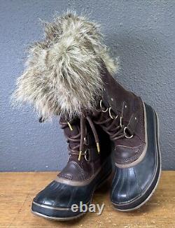 Sorel Joan of Arctic Waterproof Womens Size 19 Boot Cattail Suede Boots EU 41