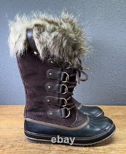 Sorel Joan of Arctic Waterproof Womens Size 19 Boot Cattail Suede Boots EU 41