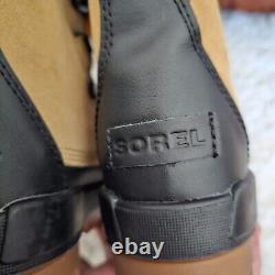 Sorel Tivoli IV Women's Faux Fur Insulated Waterproof Boots Beige Size 7.5 NEW