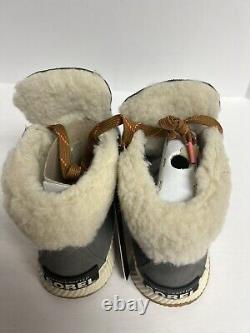 Sorel Womens Out N About III Conquest Waterproof Boot Gray Size 9 M