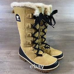 Sorel Womens Tan Tivoli High II NL2093 373 Waterproof Winter Boots Size US 6