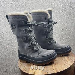 Sorel l 8 Tivoli IV Parc Waterproof Suede Insulated Faux Fur Lining Winter Boots