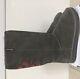 Steve Madden Women 6 Suede Faux Fur Crystal Flat Mid Calf Moccasin Winter Boots