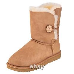 UGG 1016226 Bailey Button II Chestnut Size 5 Boots