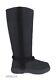 UGG Sunburst Extra Tall Black Suede Fur Boots Size 8 -NEW