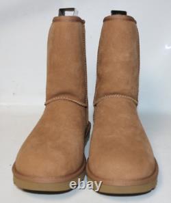 UGG Women Classic Short II Boots Chestnut Size 12 (USA) Free Shipping