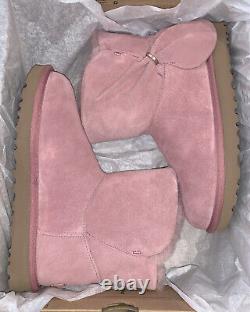 Ugg Classic Mini Twist Pink Dawn Boot Women's 1099912 Sz 6 Nwb $175