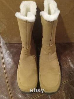 Woman's Columbia Namara Suede Leather Winter Boots Brown Sz. 8.5 New, No Box