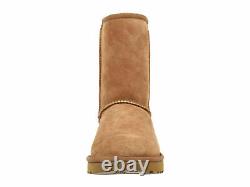 Women UGG Classic Short II Boot 1016223 Chestnut Twinface 100% Authentic New