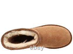 Women UGG Classic Short II Boot 1016223 Chestnut Twinface 100% Original New